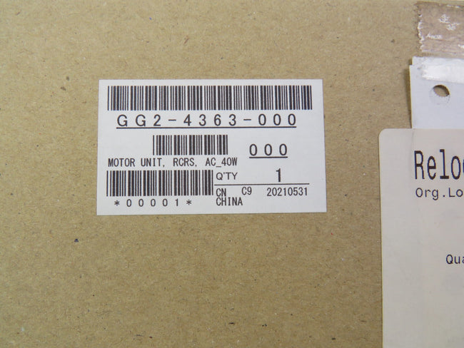 CANON   GG2-4363-000 GG24363000  MOTOR UNIT    New