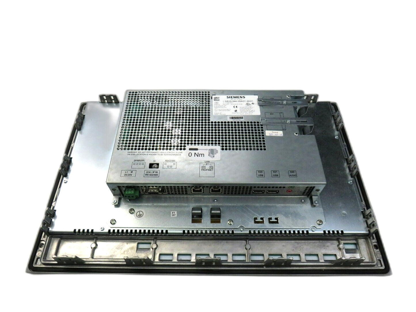 SIEMENS MP 377 PANEL 6AV6 644-0BA01-2AX1 6AV6644-0BA01-2AX1