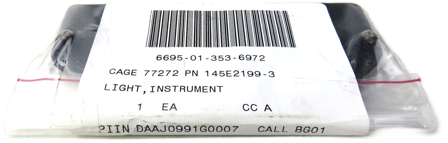 Indicator panel CAGE 77272 145E2199-3 6695-01-353-6972    New