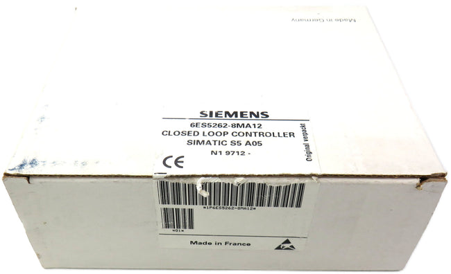 SIEMENS  6ES5 262 8MA12 6ES5262 8MA12 CLOSED LOOP CONTROLLER  New