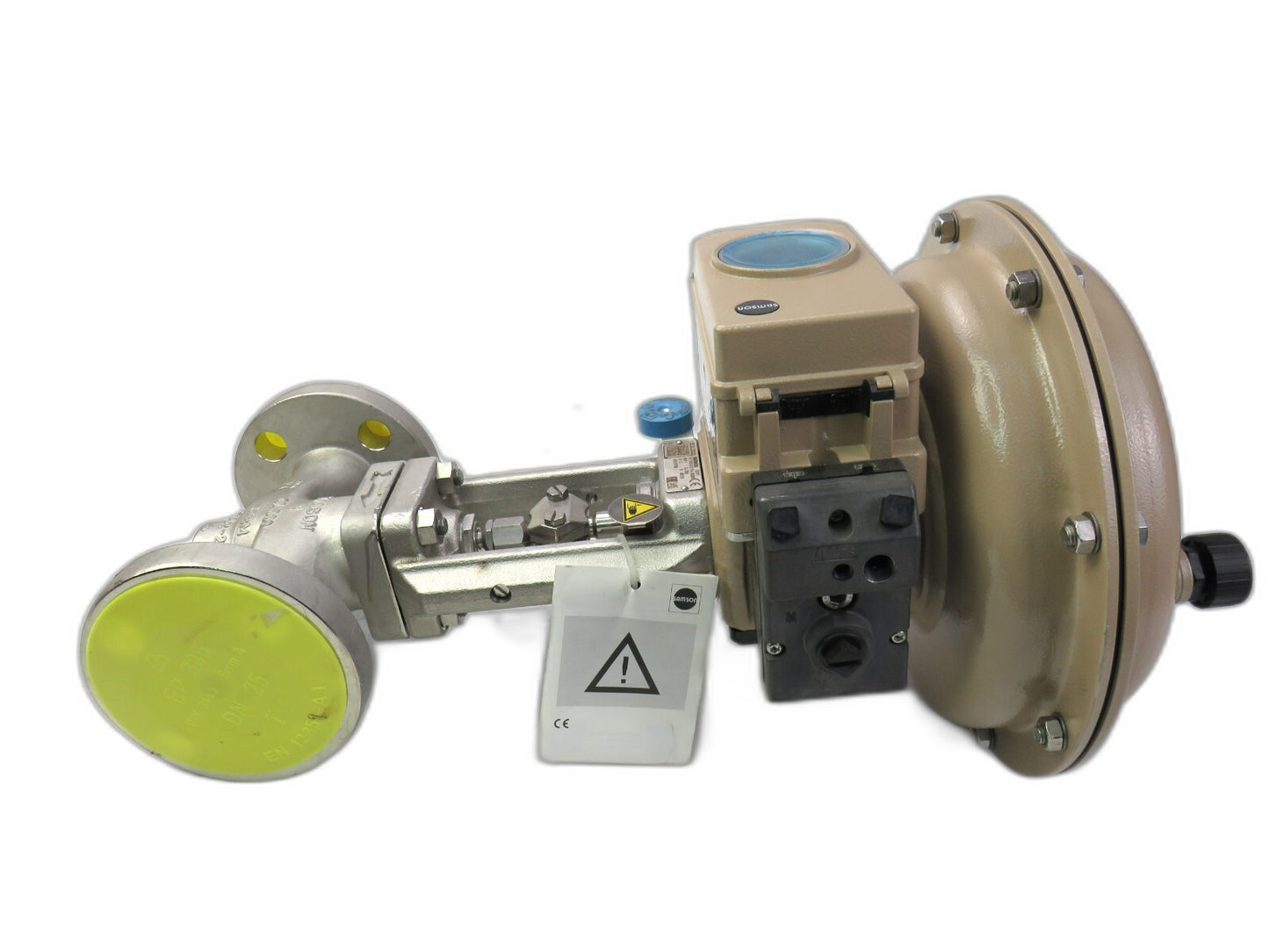 SAMSON 3241-7 A351CF8M + 3730-3 + 3277 350 CM² + 3241 Pneumatic Actuator    New