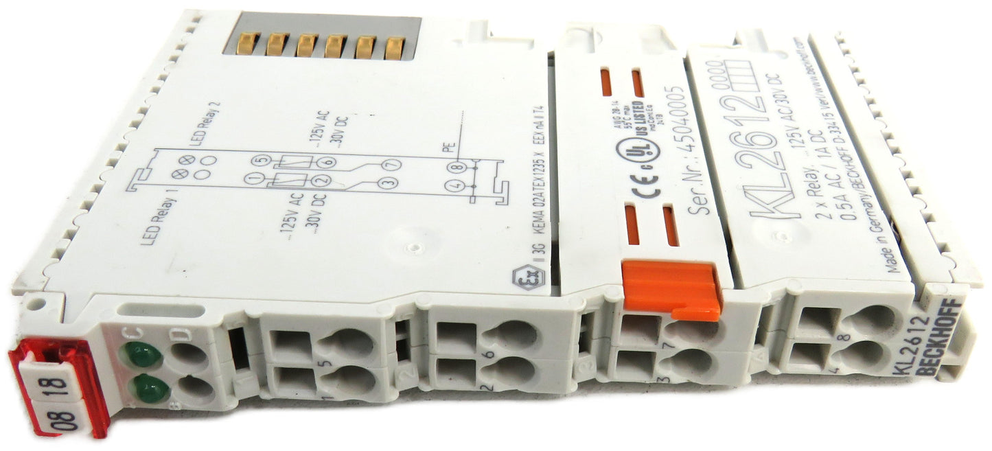 BECKHOFF KL2612 MODULE    New