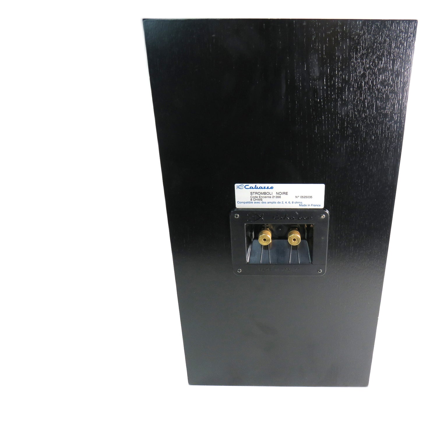 Cabasse STROMBOLI NOIRE 21356 8 OHMS ENCEINTE SPEAKER