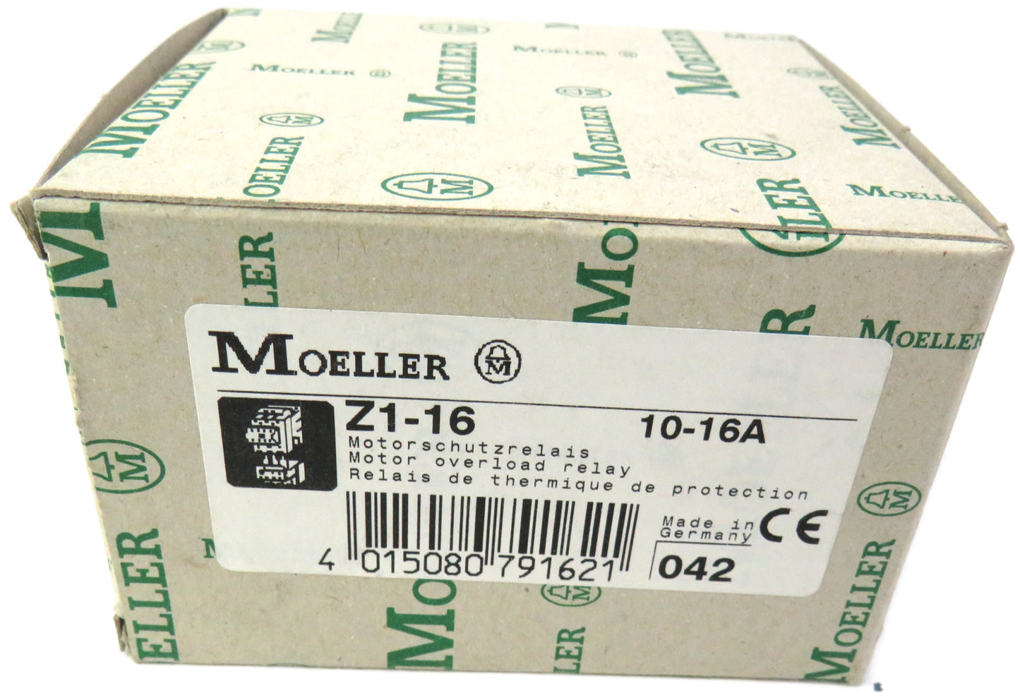 Klöckner MOELLER Z1-16 MOTOR OVERLOAD RELAY     New