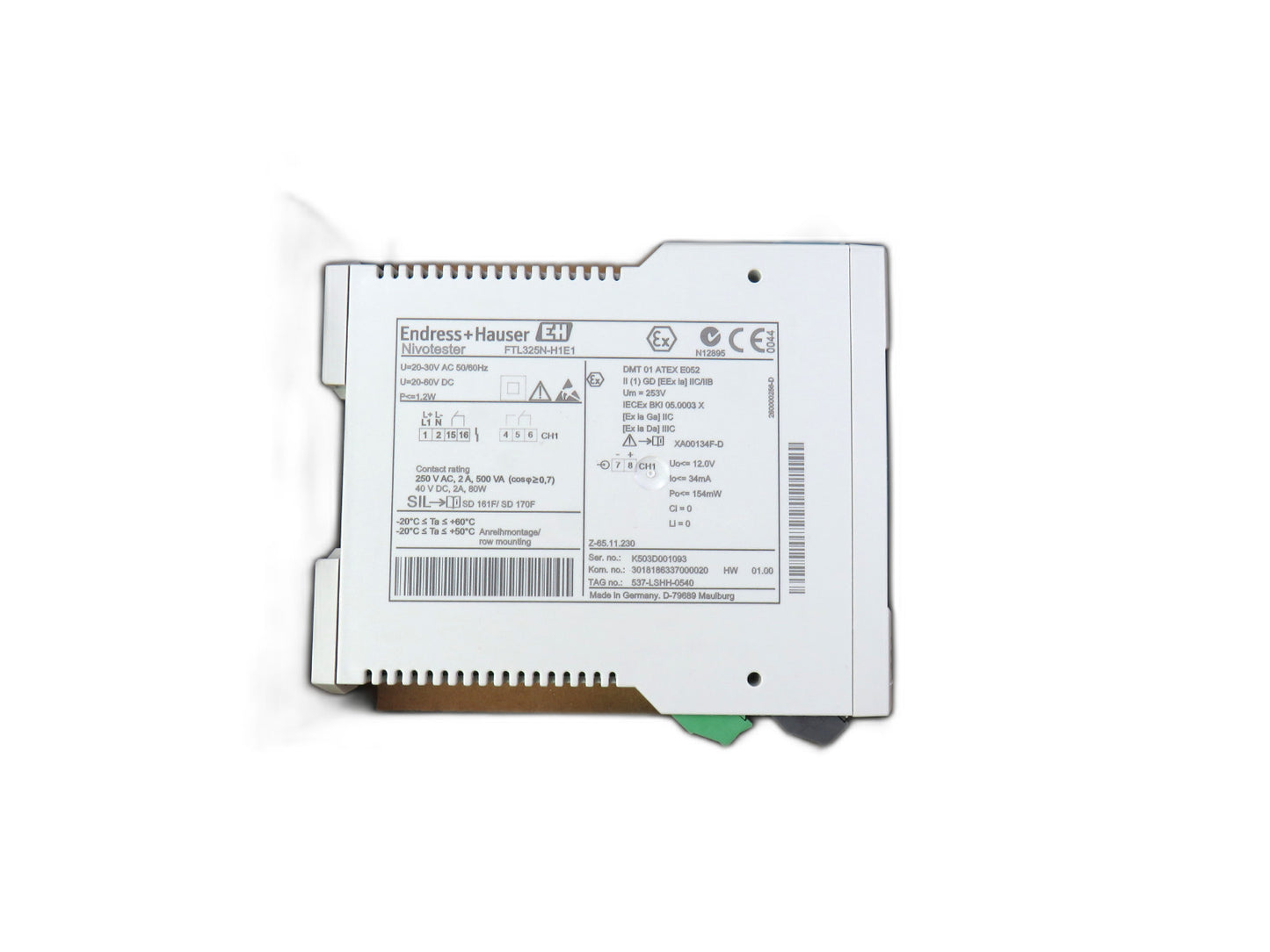 Endress+Hauser  FTL 325N H1E1 NIVOTESTER   New