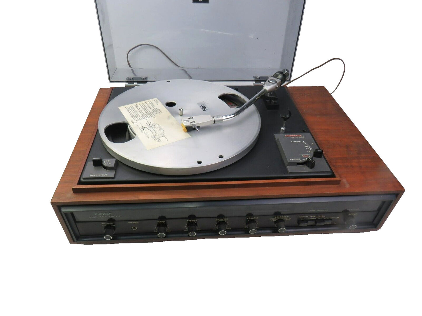 PIONEER C-5600A Hi-Compact Automatic Turntable Multi-Amp AM/FM Stereo System