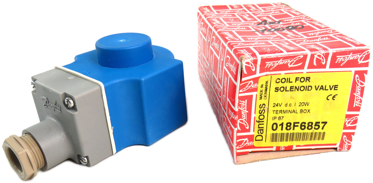 Danfoss 018F6857 COIL FOR SOLENOID VALVE    New