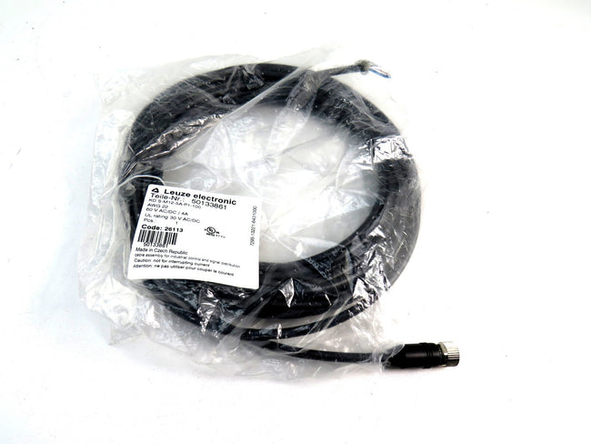 LEUZE ELECTRONIC S-M12-5A-P1-100 connecting cable     New