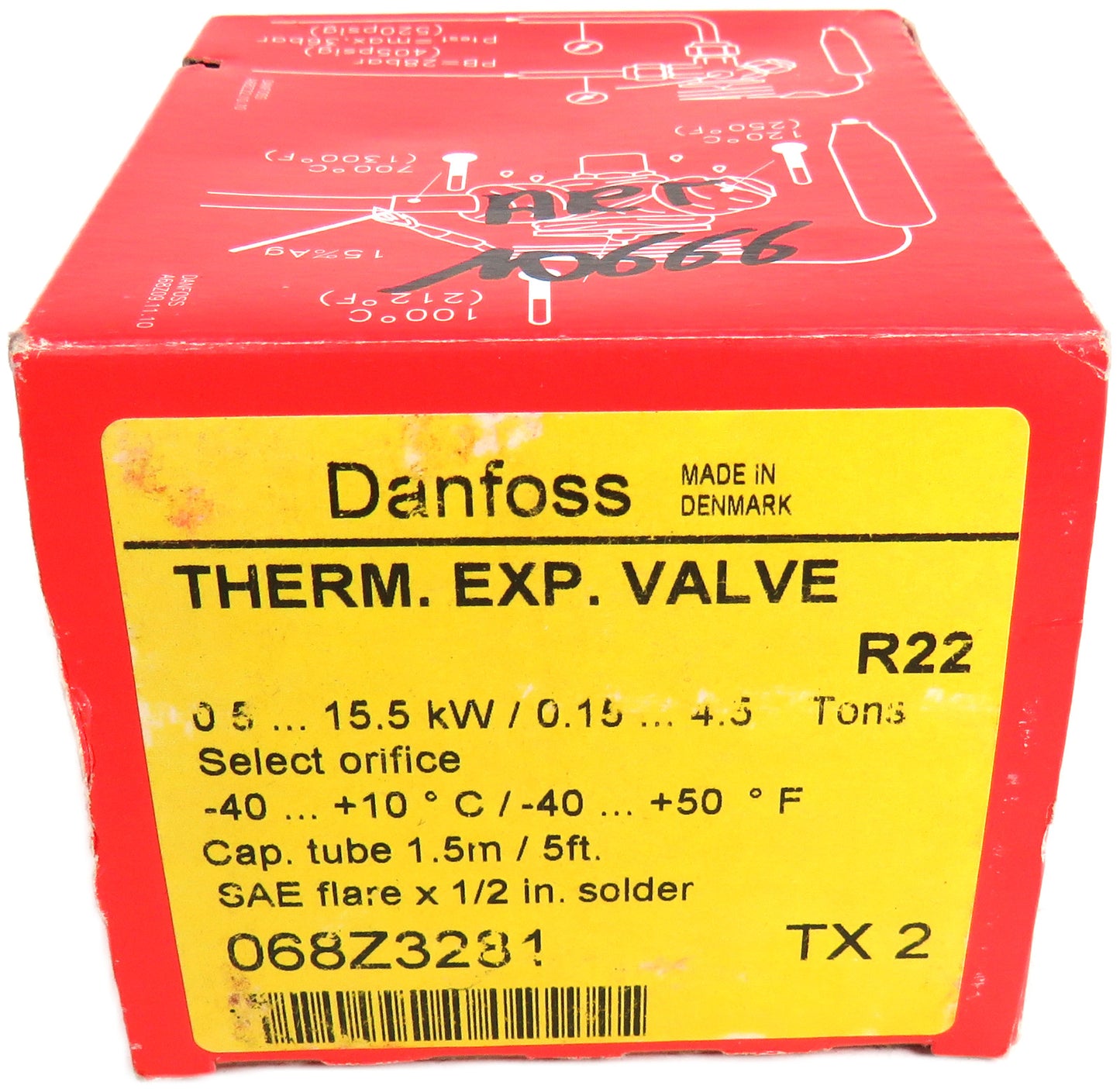 Danfoss 068Z3281 Thermostatic  expansion Valve    New