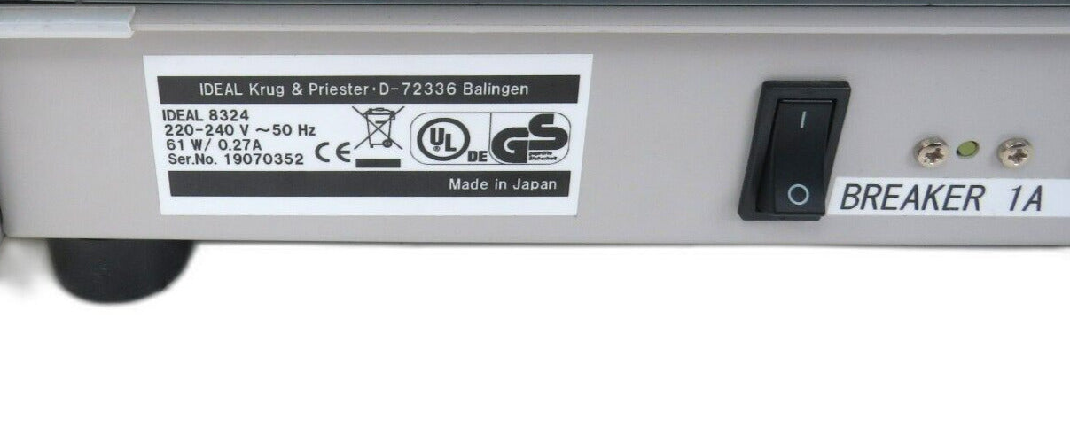 IDEAL  8324 FOLDING MACHINE A4