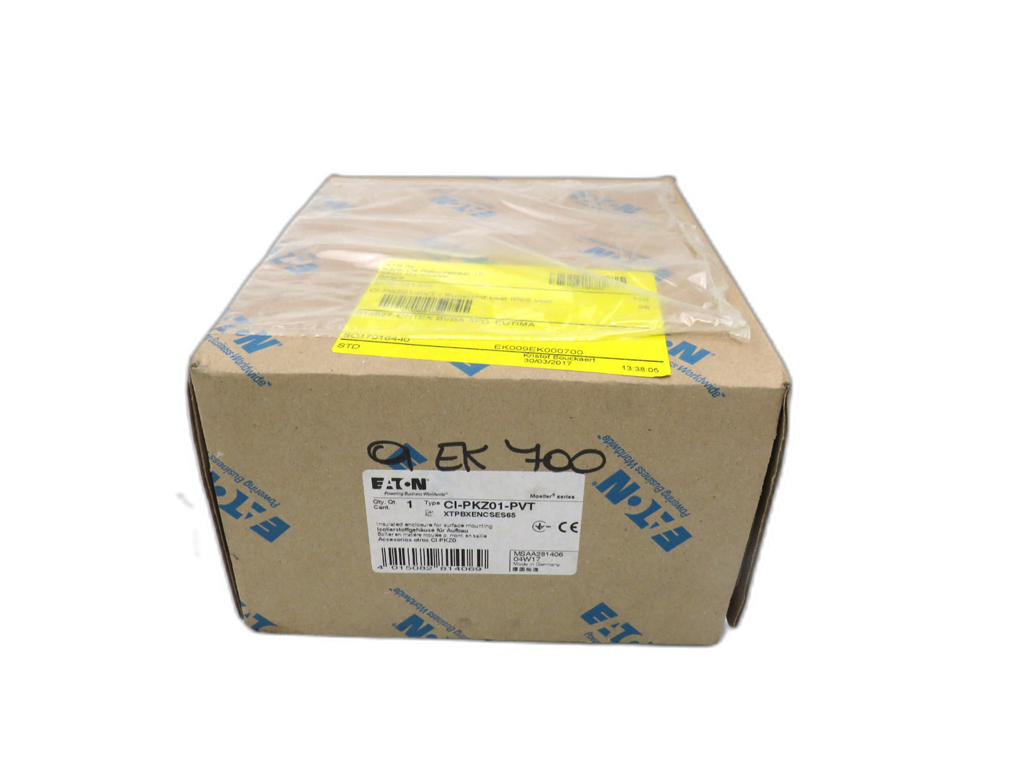 Eaton Moeller CI-PKZ01-PVT    New