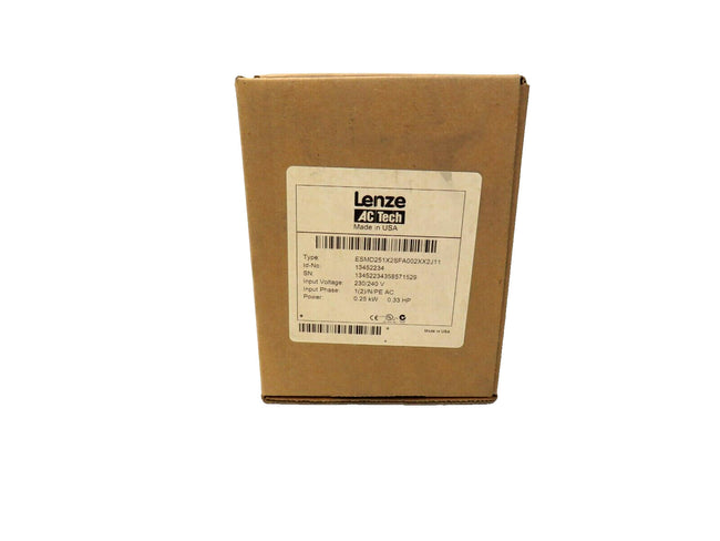 LENZE AC TECH ESMD251X2SFA002XX2J11 ESMD251X2SFA 13452234    New