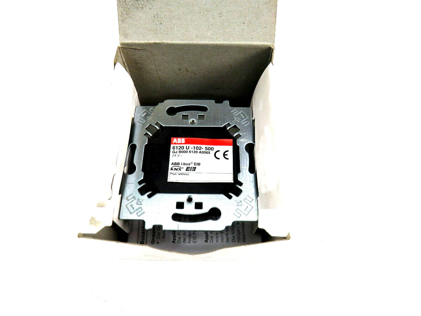ABB 6120 U-102-500 FM-BUS COUPLING UNIT     New