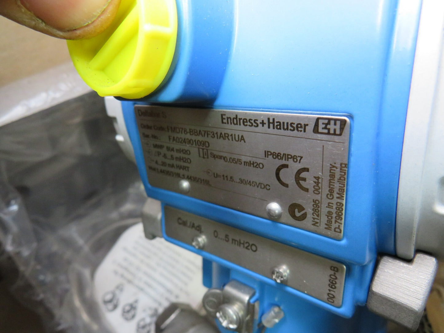 ENDRESS+HAUSER  DELTABAR S 52017195 FMD78-BBA7F31AR1UA    New