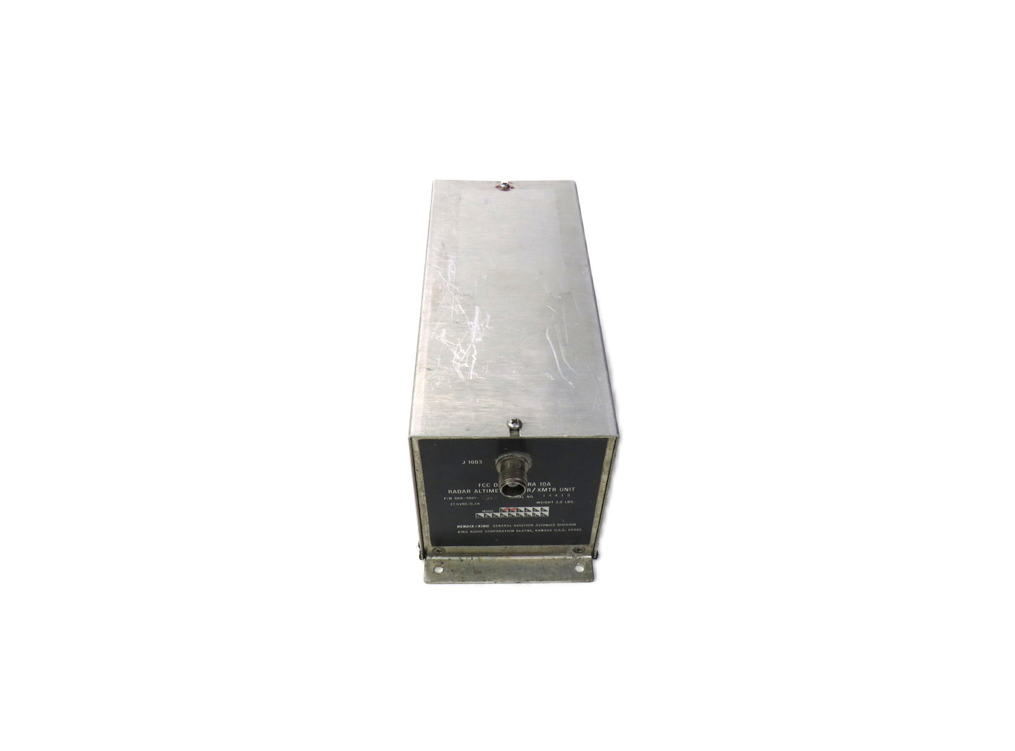 King  BENDIX KRA 10A Radar Altimeter Receiver / Transmitter Unit - PN: