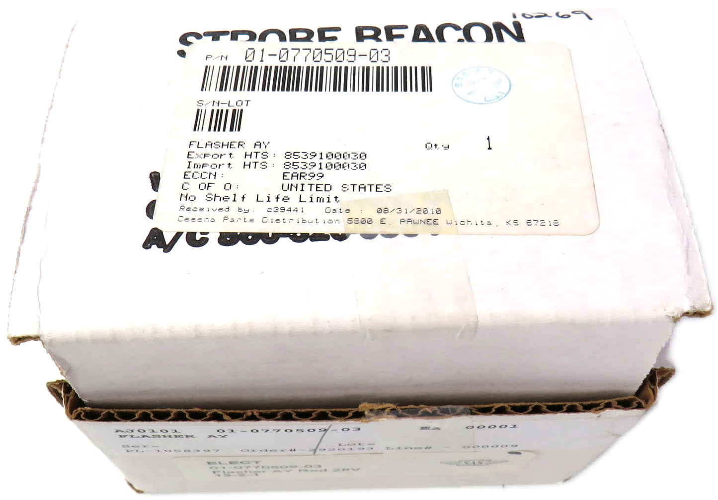 WHELEN  01-0770509-03 FLASHER AY RED    New