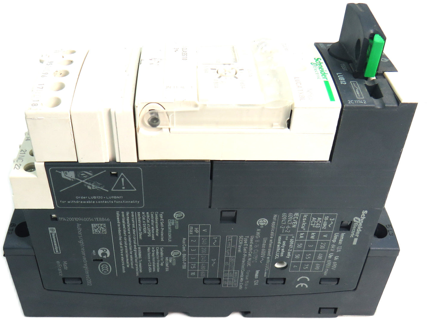 SCHNEIDER ELECTRIC  LUCA1XBL LUCA 1XBL