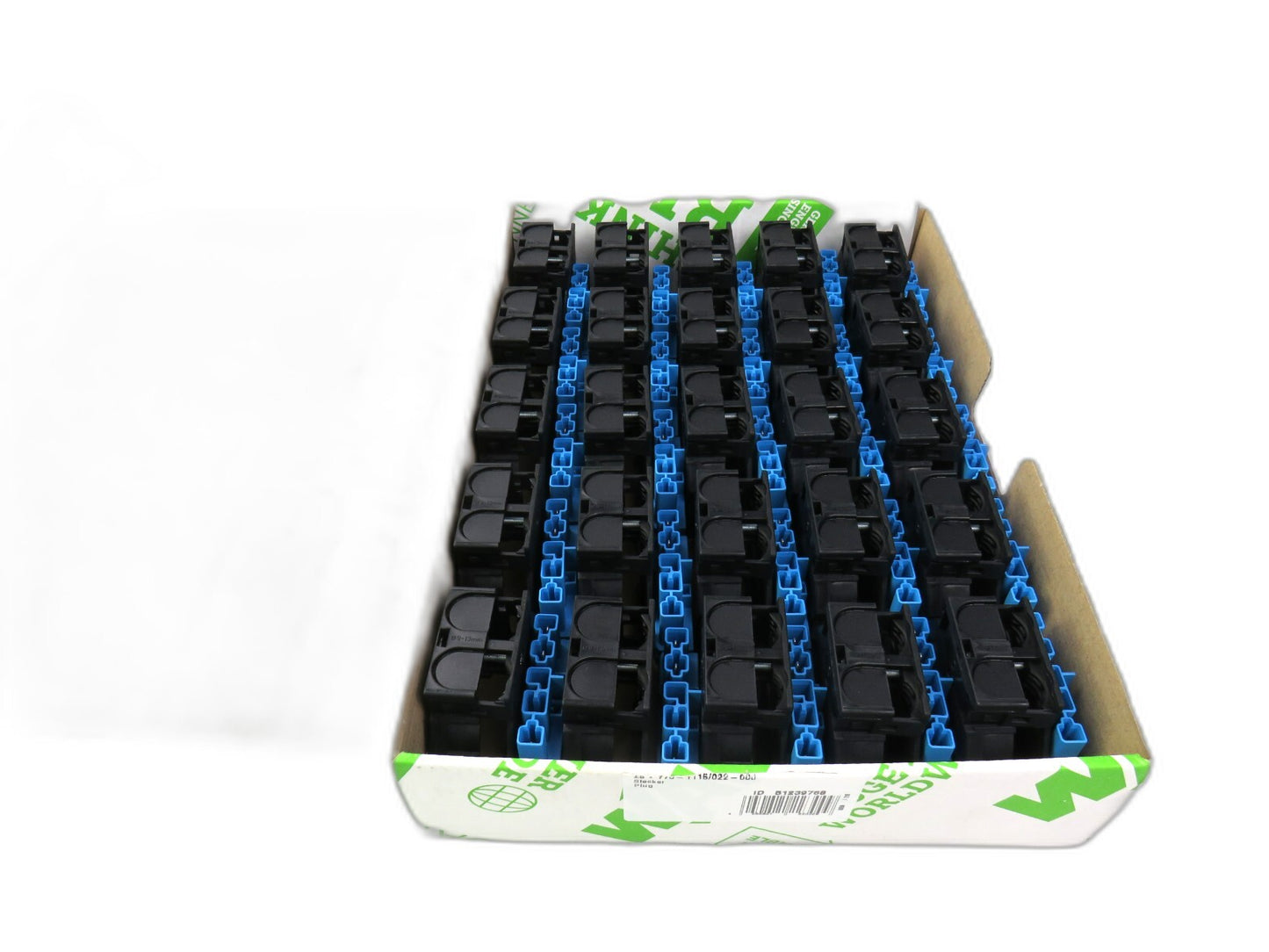 Wago 770-1115/022-000 Plug, WINSTA MIDI, 5 Way, Blue  Lot of 25 New