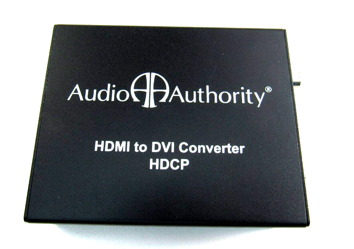 AUDIO AUTHORITY  1312 HDMI TO DVI CONVERTER HDCP    New