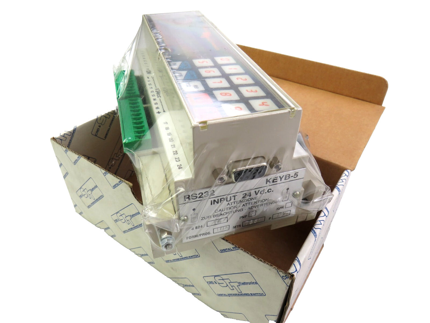 CREI STT  DPS824 Elettronica Digital Programmed Switch  PNP KEYB-5   New