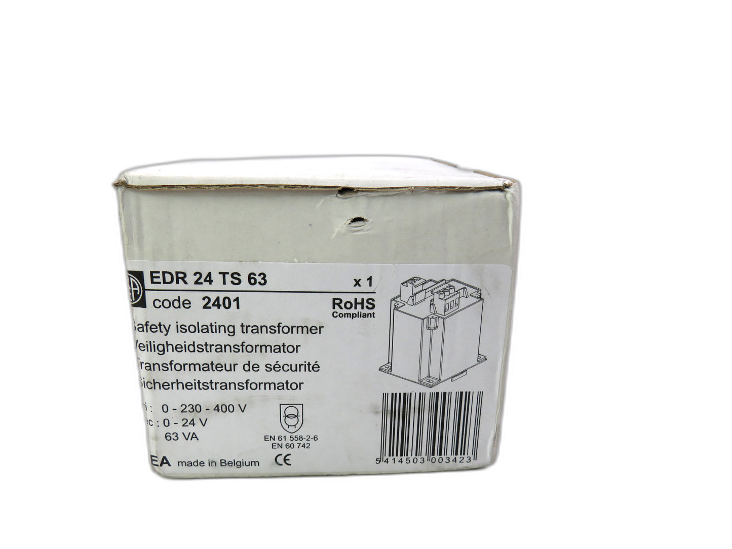 EREA  EDR 24 TS 63 2401  63VA Transformer Safety Transformer-   New