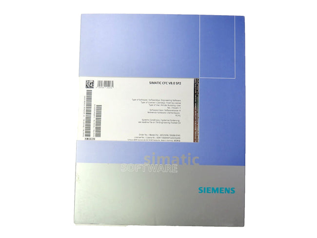 SIEMENS  6ES7658-1EX08-0YA5 simatic CFC V8.0 SP2   New