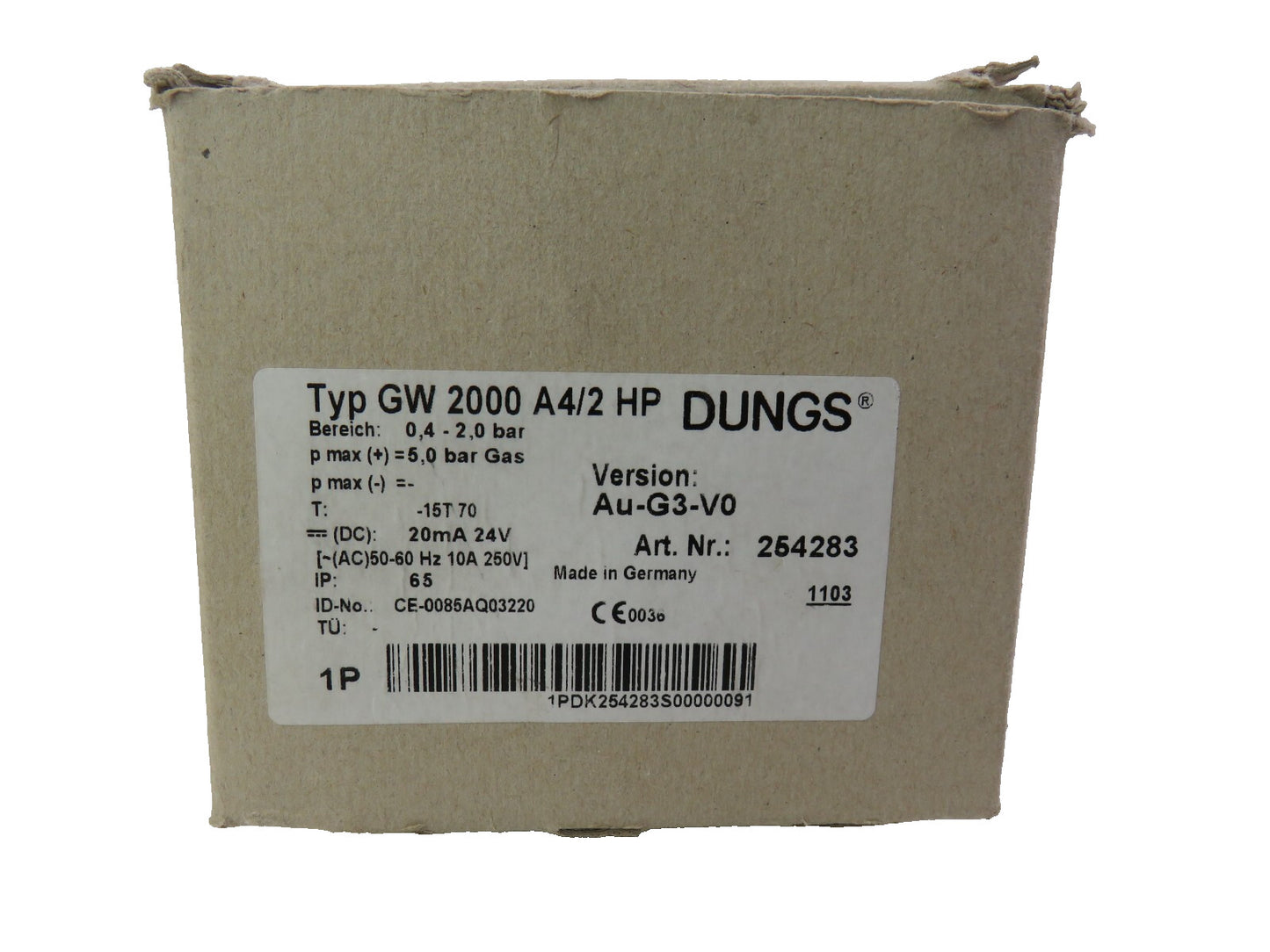 DUNGS  GW2000 A4/2 HP    New