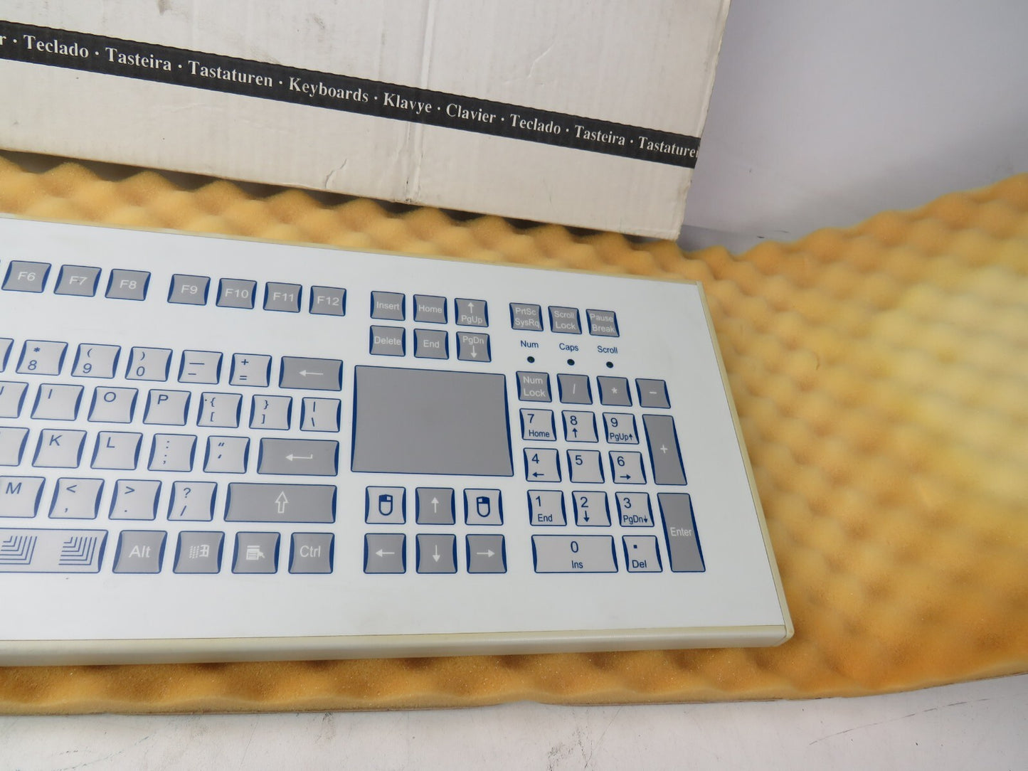 INDUKEY  KS07216 QUERTY KEYBOARD QWERTY INDUSTRIAL     New