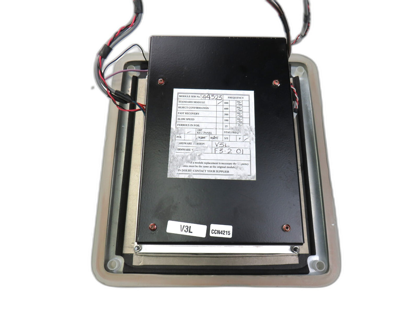 METTLER TOLEDO SAFELINE V3L METAL DETECTOR PANEL