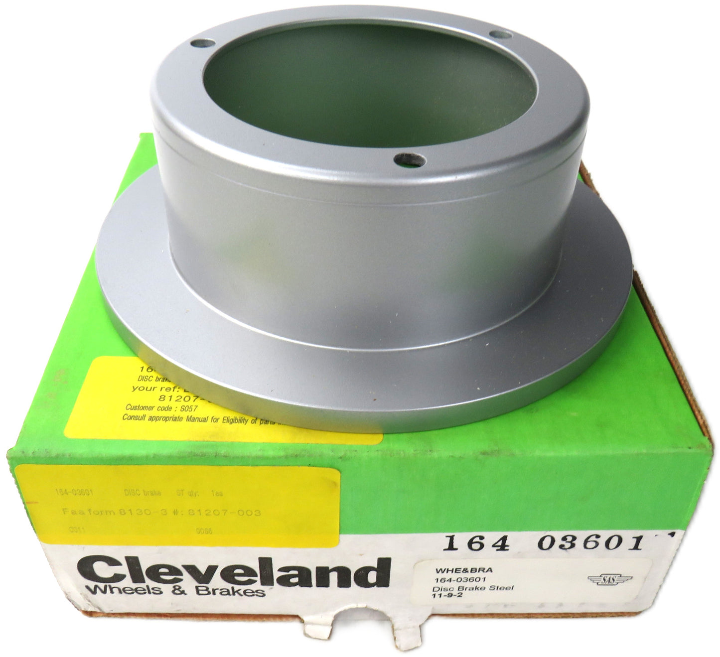 CLEVELAND P0164-03601 164-36A ARKER wheels & brakes disc brake steel     New