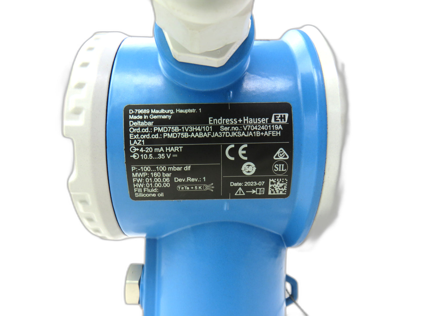 Endress+Hauser  PMD75B-1V3H4/101 SCHNEIDER DA63M-AB2BB VALVE 1WP4   New