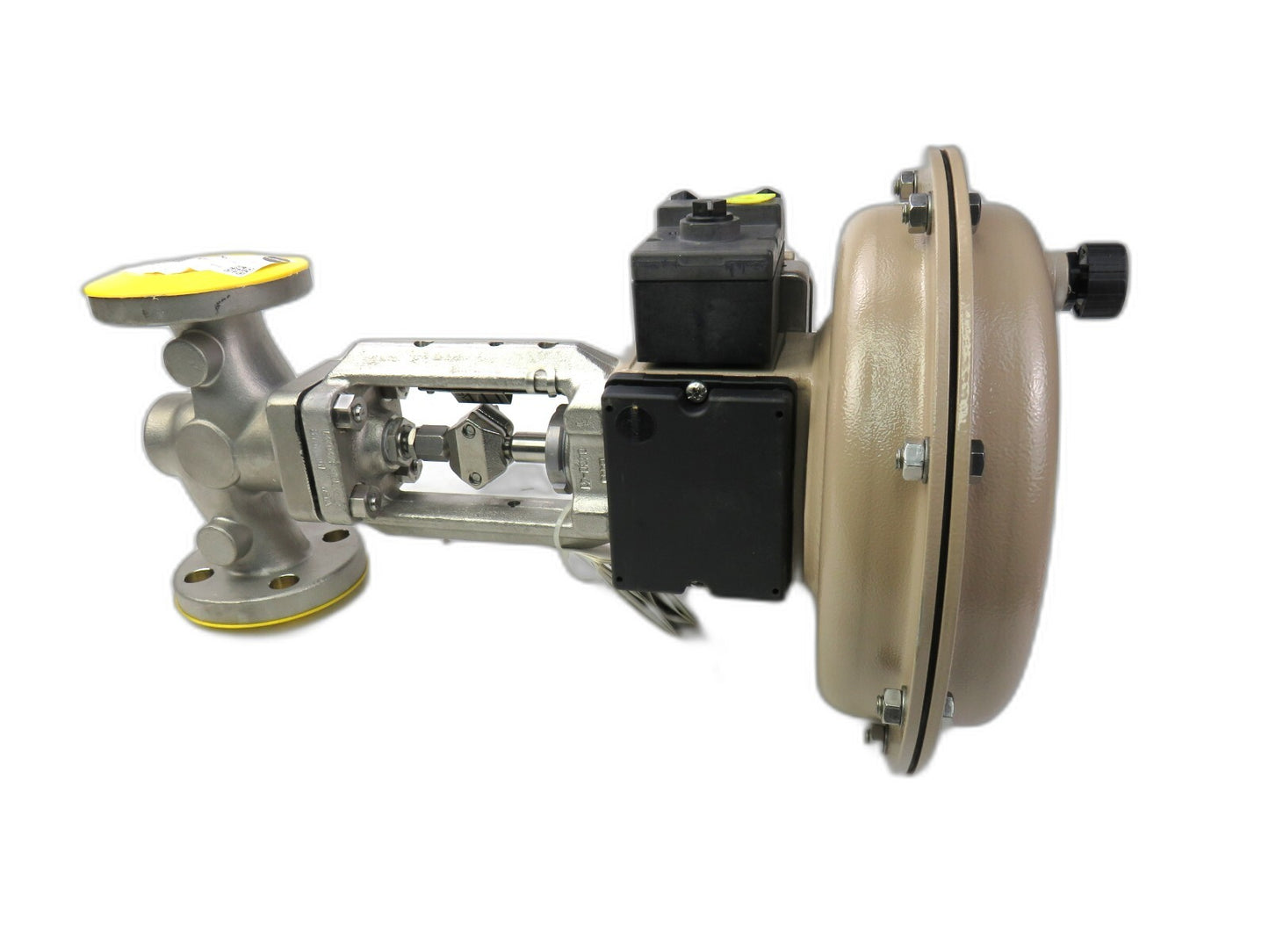 SAMSON 3241-7 CF8M + 3730-3 + 3277 350 CM² + 3241 Pneumatic Actuator    New