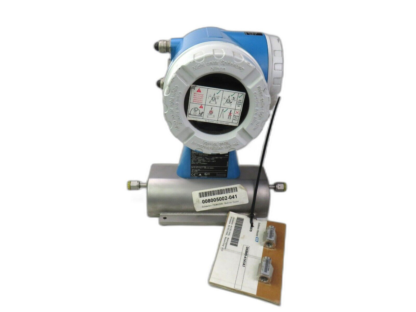 ENDRESS+HAUSER 80A01-ASVWAADAAAA + DK8MS A1A1A1 PROMASS 80 A DN01 1/24" New