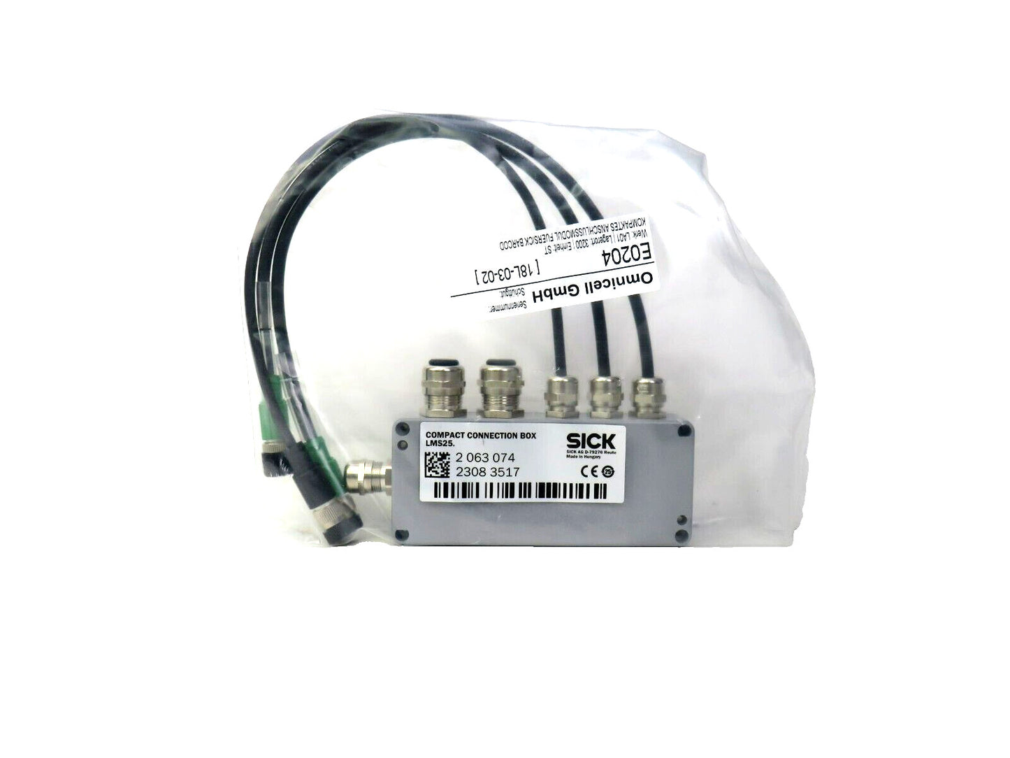 SICK 2063074 LMS25 compact connection box     New