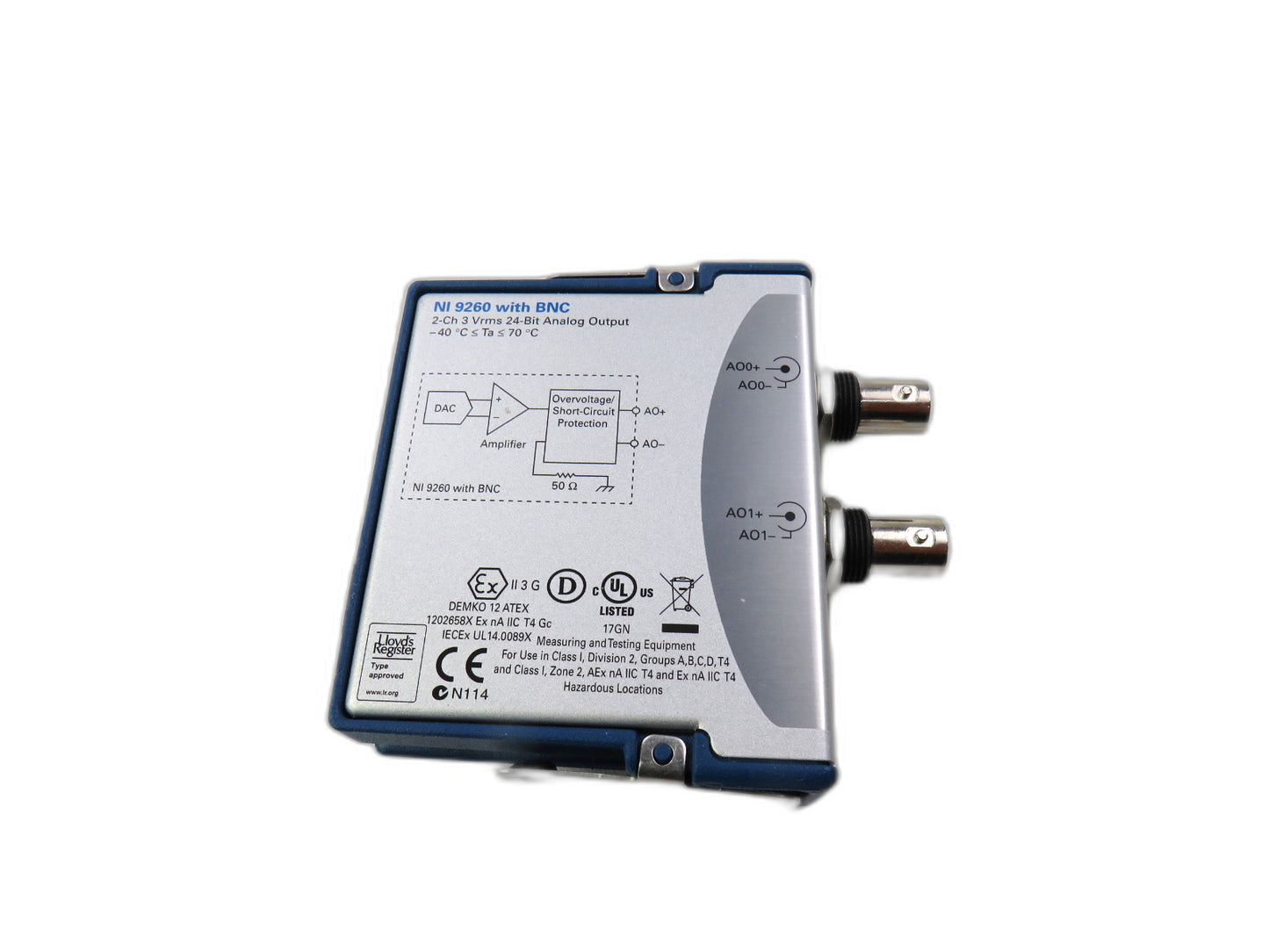 NATIONAL INSTRUMENTS  NI 9260 157152B-01L