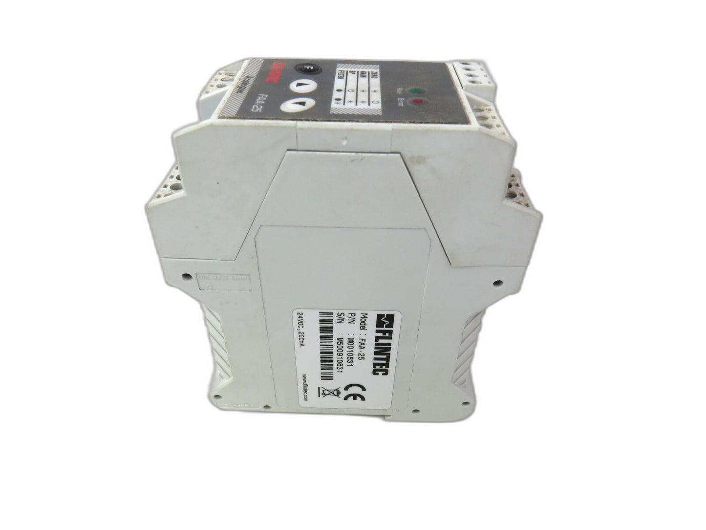 FLINTEC  FAA-25 ANALOGUE AMPLIFIER M0010831 24VDC