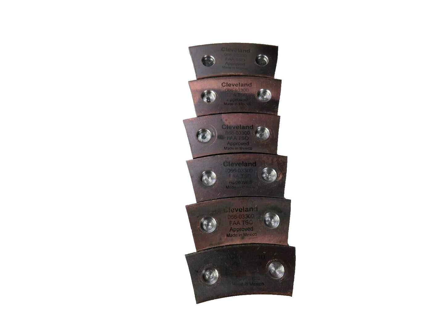 CLEVELAND 066-03300 Brake Lining Lot of 6 New