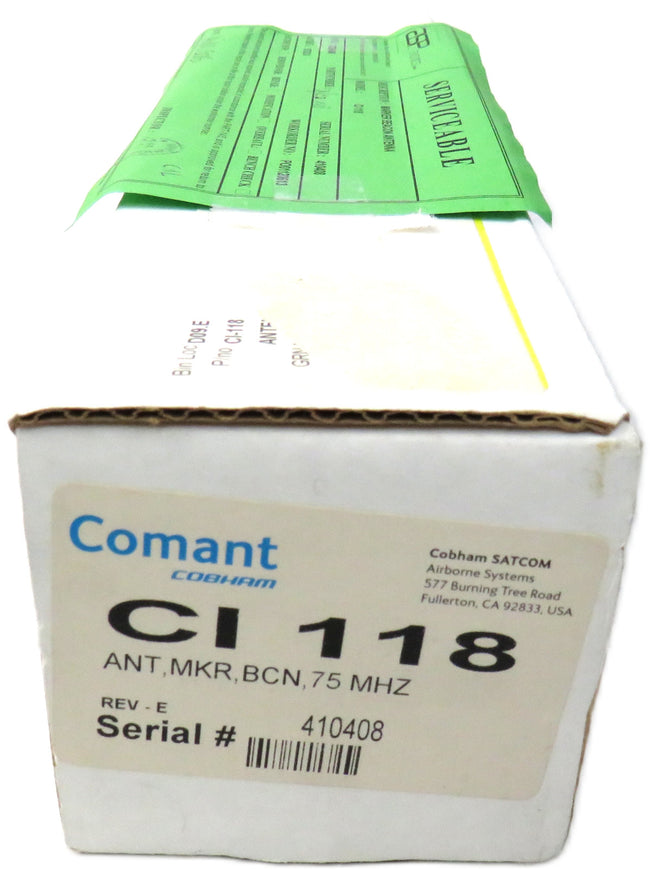 COMANT  CI 118 Marker Beacon Antenna    New