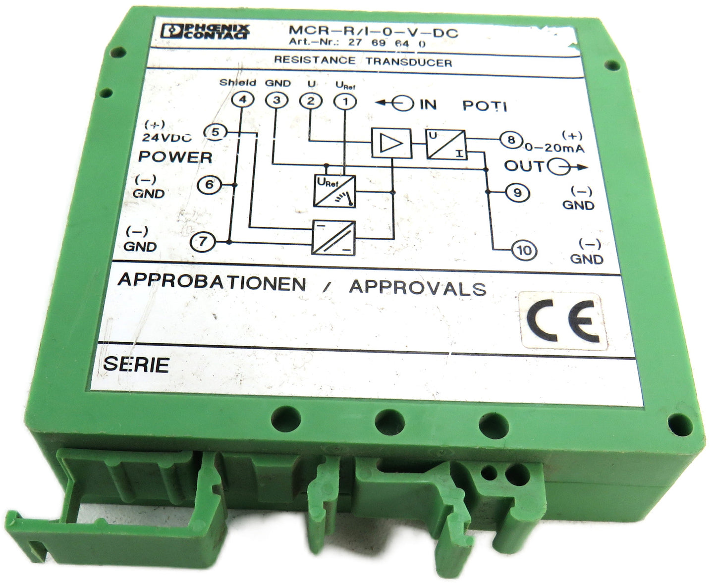 PHOENIX CONTACT  2769640 MCR-R/I-0-V-DC
