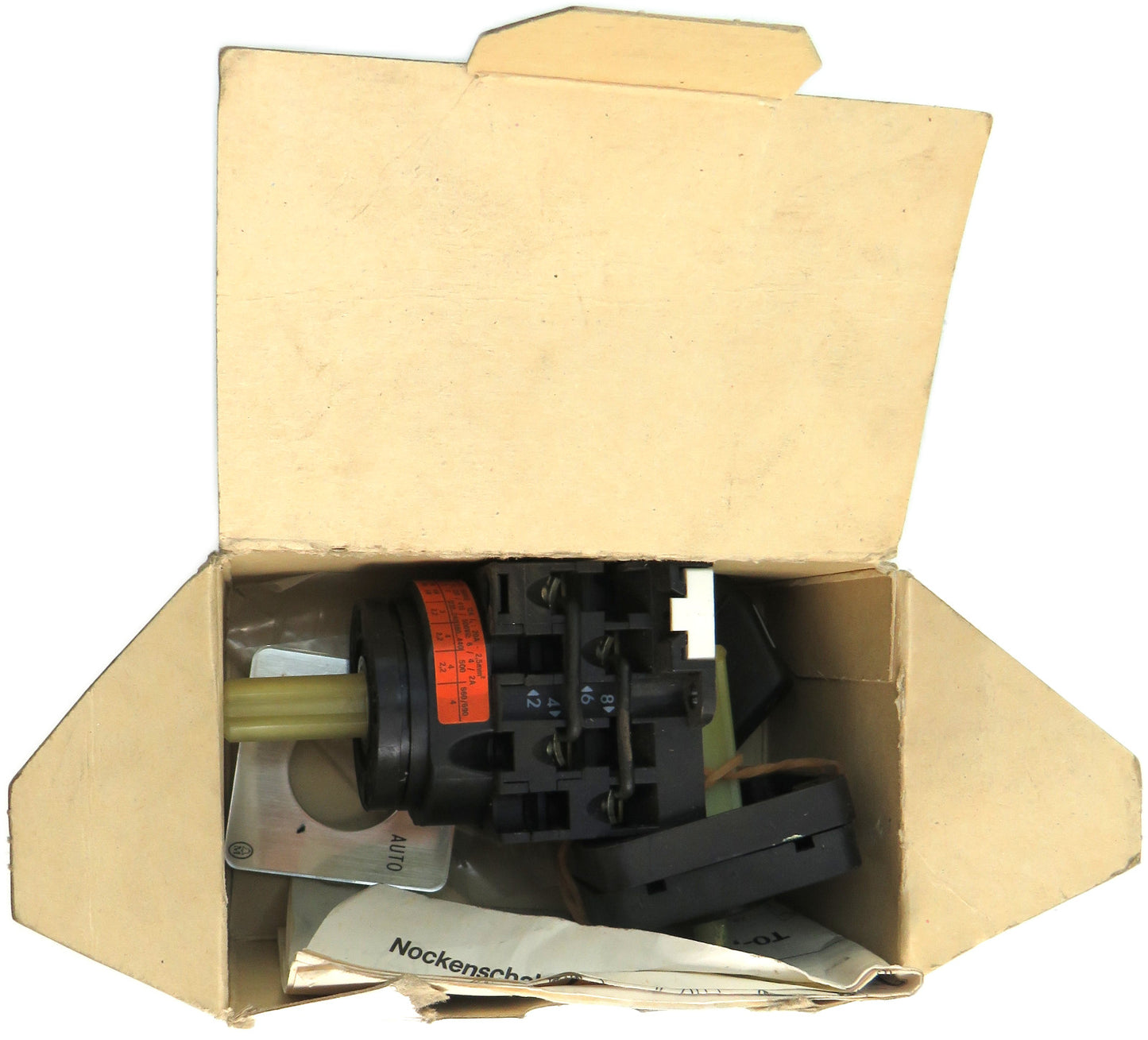 Knockler Moeller EATON T0-2-15432/Z TO-2-15432/Z MOUNTING CAM SWITCH     New